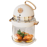 4L Transparent Air Fryer with viewing window