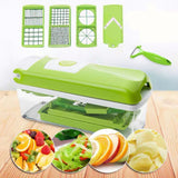 Multifunctional Vegetable Chopper 12PCS kitchen tool