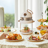4L Transparent Air Fryer with viewing window