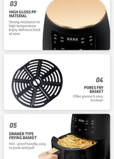 Smart Touch Air Fryer preparing healthy meals
