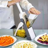 Multifunctional Vegetable Cutter with shredding blades