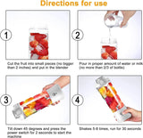 Portable Blender 600ML making fresh smoothie