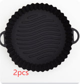 Air Fryer Silicone Baking Tray non-stick kitchen accessory