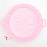 Air Fryer Silicone Baking Tray non-stick kitchen accessory